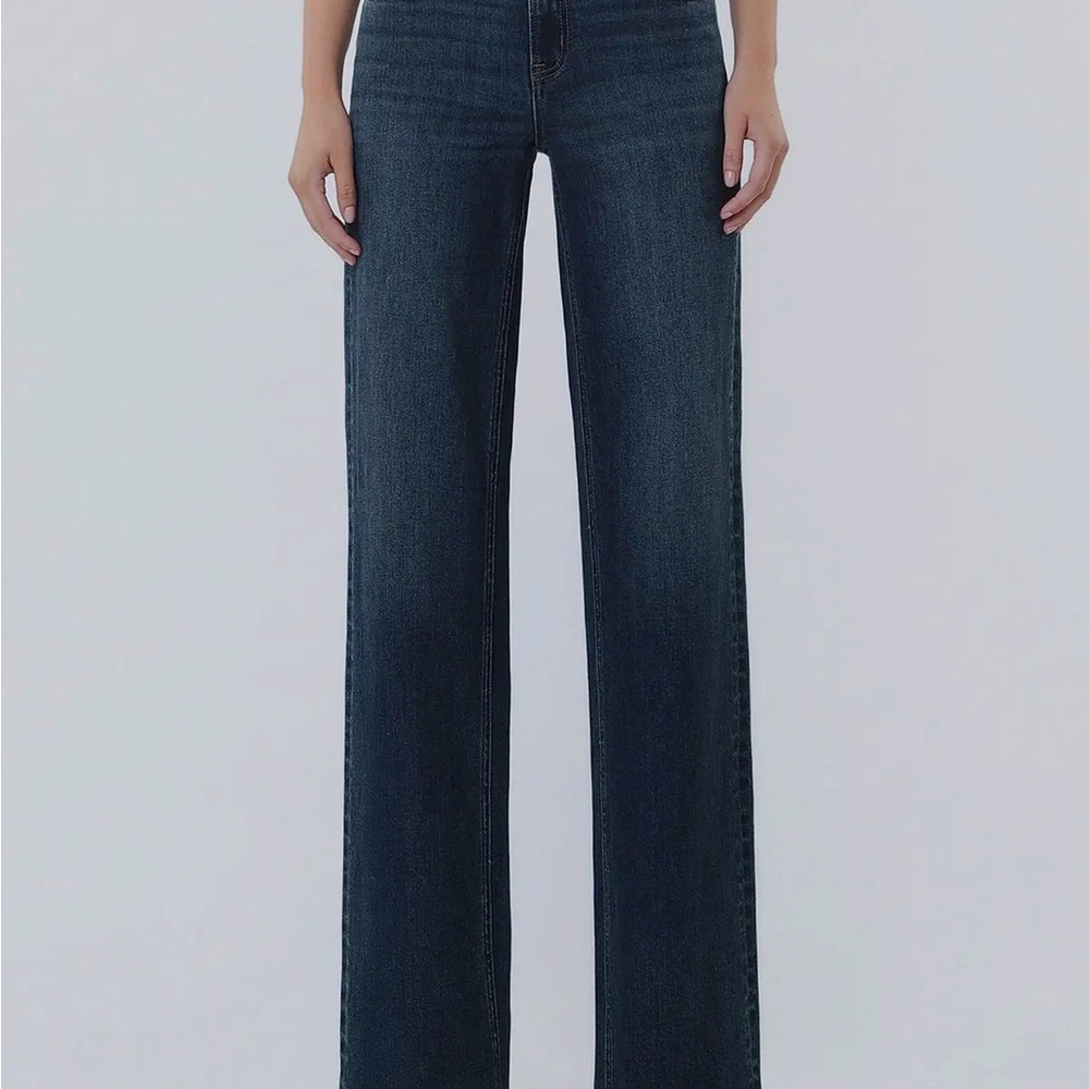VERVET BY FLYING MONKEY Dark Blue Flare Jeans ✨✨✨multiple quality✨✨✨